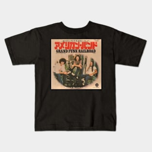 Grand Funk Japanese single Kids T-Shirt